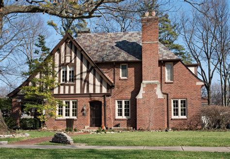 old english tudor brick